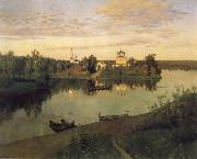 Levitan, Isaak Curfew oil painting reproduction